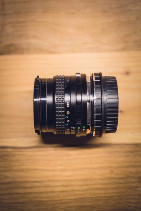 Black Dslr Camera Lens