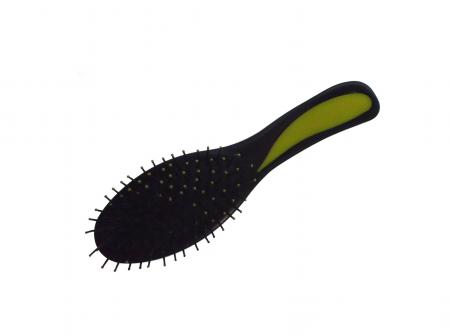 black hair brush