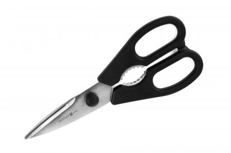 Black kitchen scissors