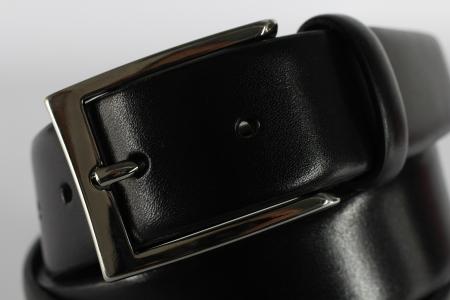 Black Leather Belt