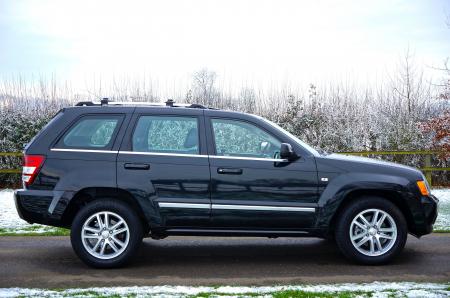 Black Suv on Road