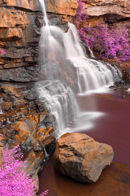 Blackwater Profile Falls - Rusty Purple Fantasy