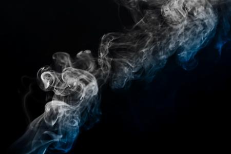 Blue and Gray Smoke