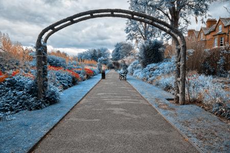 Blue Belfast Botanic Gardens - HDR