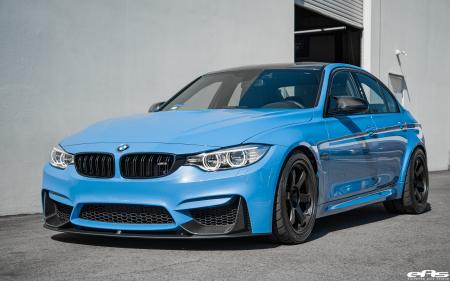 Blue BMW