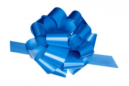 blue bow