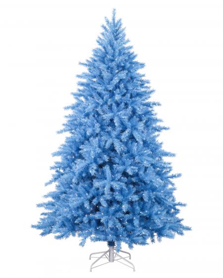 Blue christmas tree