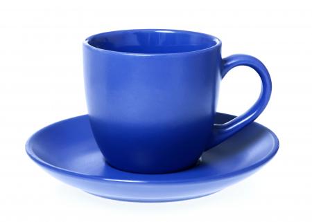 Blue cup