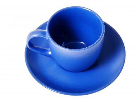 Blue cup