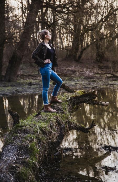 Blue Denim Pants