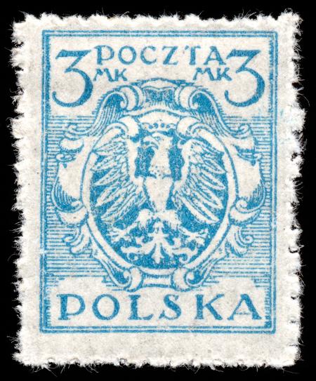 Blue Eagle Crest Stamp