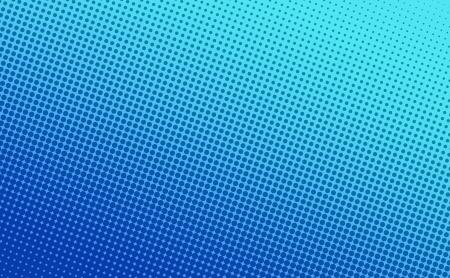 Blue halftone dots background
