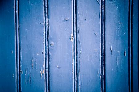 Blue painted wood texture
