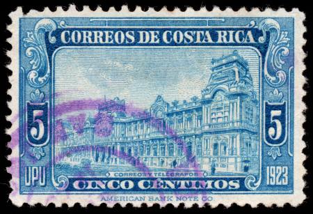 Blue Post Building Stamp