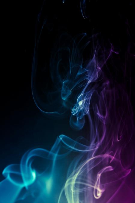 Purple smoke