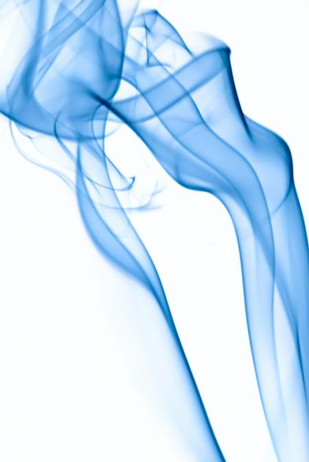 Blue smoke