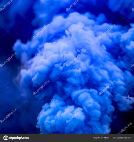 Blue smoke