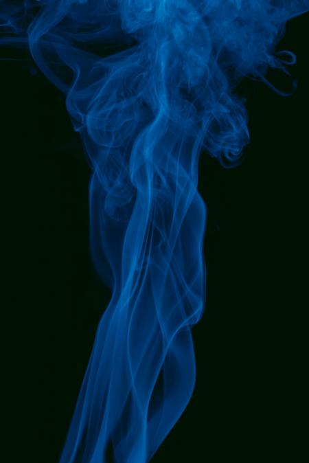 blue smoke