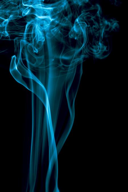 blue smoke