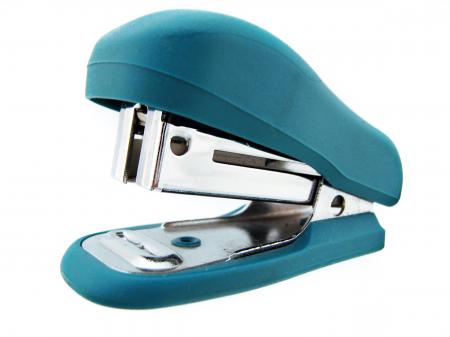blue stapler