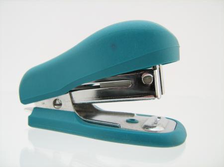 blue stapler