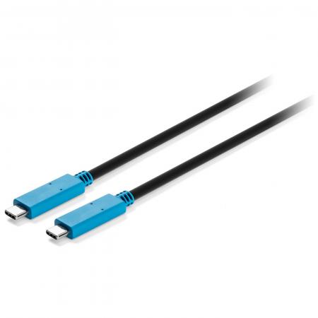 Blue USB cable