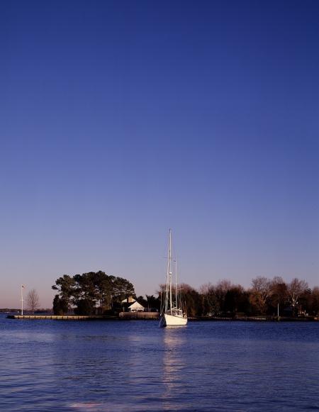 Boat Sailing in the Water