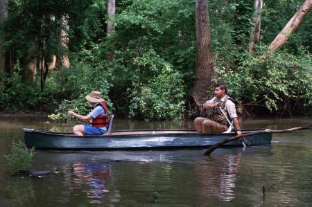 Boating in the River