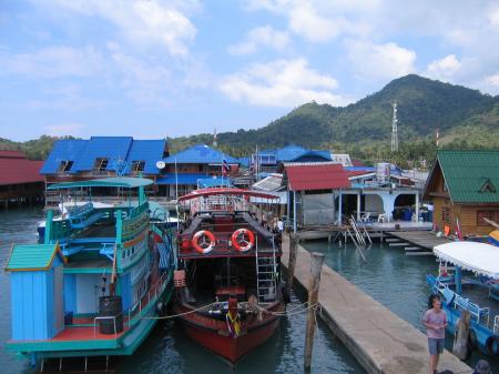 Boats in Bangbao
