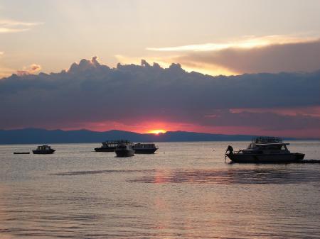 Boats in the Lake