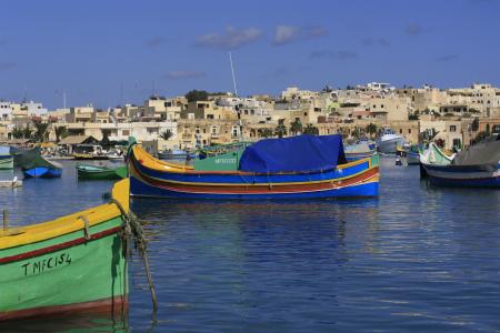 Boats in the Sea