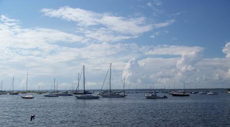 Boats in the Sea