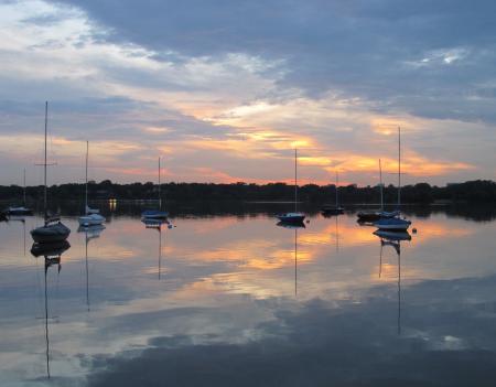 Boats in the Sea