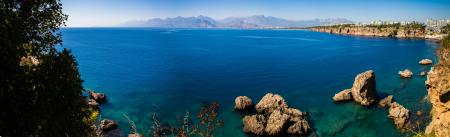 Body of Water and Rock Formations