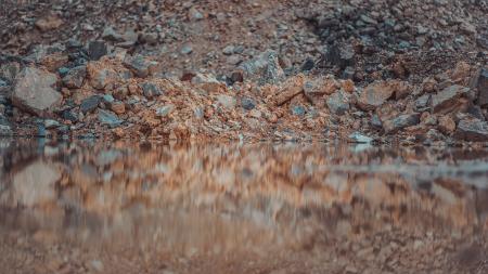 Body of Water And Rocks