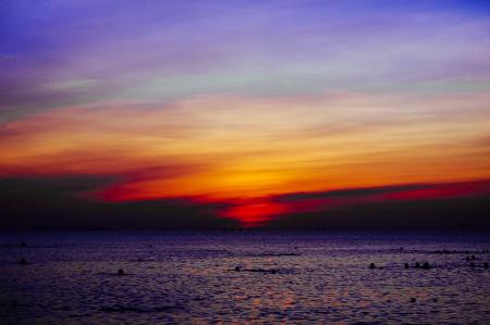 Body of Water during Sunset