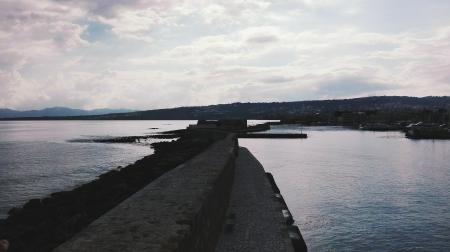 Body of Water Near to Seawall