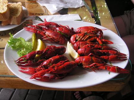 Boiled Crayfish