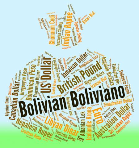 Bolivian Boliviano Indicates Forex Trading And Bob