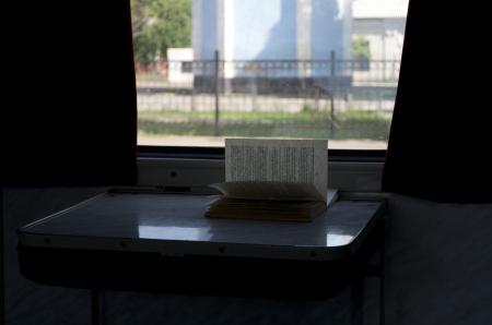 Book by the window