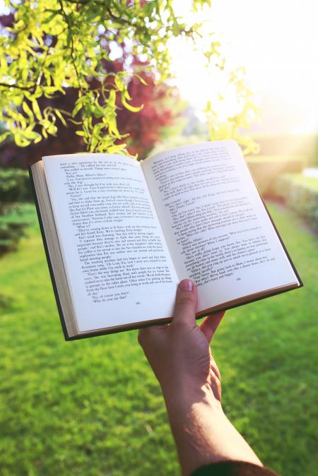 Book in the hand