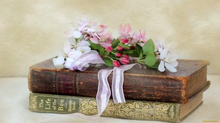 Books and Flowers