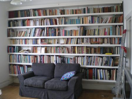 Books in wall