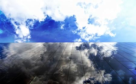 Bottom View of Building Daytime