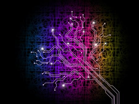 Branching Out Background Means Data Output And Internet