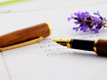 Brass Black Brown Fountain Pen