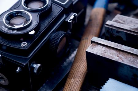 Bridge Camera Near Brown Wooden Stick