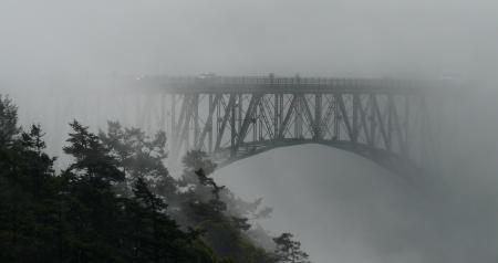 Bridge in Fog