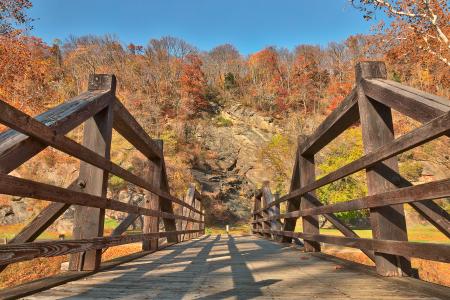 Bridge to Fall - Harpers Ferry HDR