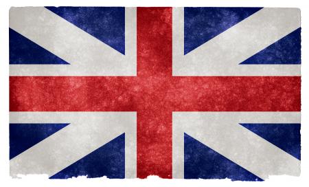 British Union Grunge Flag